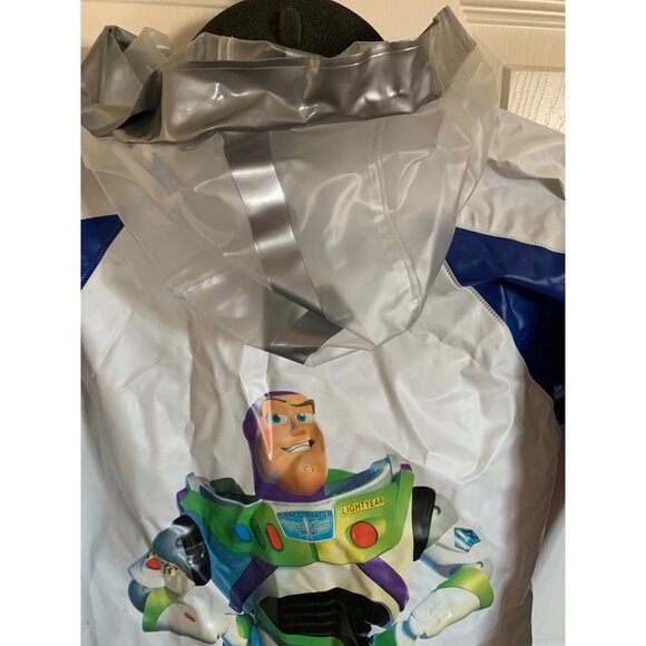 Buzz Lightyear-Themed Kids Vinyl Raincoat Jacket Disney Store Size 6 8 - Picture 3 of 13